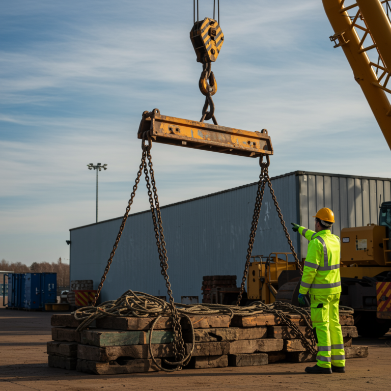 Auxiliar de Movimentação de Cargas/Rigger – Homem de Campo/Sinaleiro